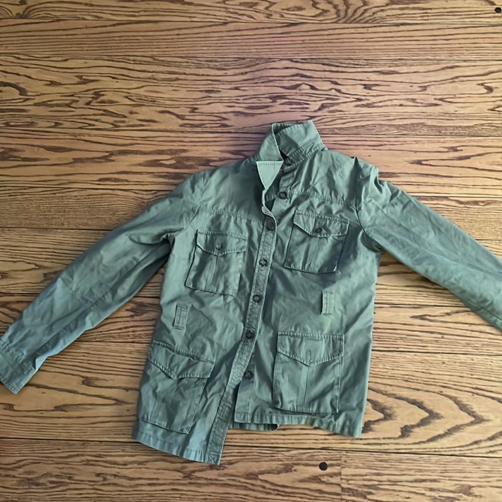 Green Jean Jacket